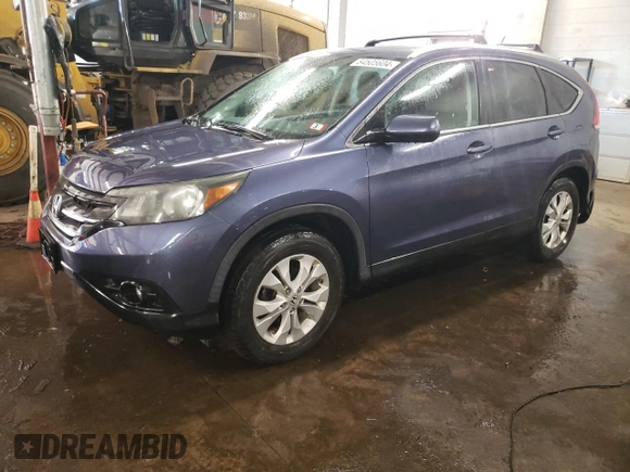 2013 Honda CR-V EX with VIN 5J6RM4H50DL047952, listed as a Copart auction lot 84505604 with 180,275 mi miles and Salvage Title. Bid and sale history available at carsss.com. Image 1.