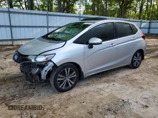 2015 Honda Fit EX-L z VIN 3HGGK5H82FM778601, wystawiony jako Copart lot #52494015 z przebiegiem 143 890 mil mil oraz Szkoda całkowita • Salvage title. Historia ofert i sprzedaży dostępna na DreamBid. Obrazek 1.