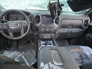 2022 GMC Sierra 1500 AT4 with VIN 1GTU9EET6NZ134151, listed as a Copart auction lot 84233604 with 0 mi miles and Salvage Title. Bid and sale history available at carsss.com. Image 8.