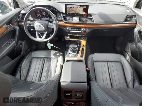 2023 Audi Q5 S line Premium Plus with VIN WA1EAAFY9P2055044, listed as a Copart auction lot 63425165 with 58,805 mi miles and Clean title. Bid and sale history available at DreamBid. Image 8.