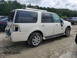 2007 Ford Expedition Limited with VIN 1FMFU19597LA90580, listed as a Copart auction lot 63920805 with Not provided miles and Salvage title. Bid and sale history available at DreamBid. Image 3.