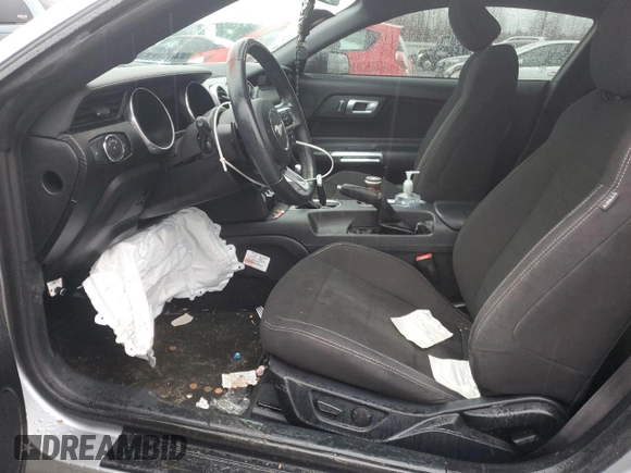 2021 Ford Mustang EcoBoost with VIN 1FA6P8TH3M5138829, listed as a Copart auction lot 87252464 with 59,644 mi miles and Salvage Title. Bid and sale history available at carsss.com. Image 7.