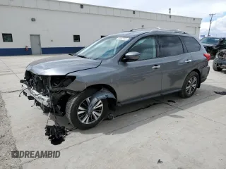 2020 Nissan Pathfinder SL z VIN 5N1DR2CM7LC596322, wystawiony jako Copart lot #51602445 z przebiegiem 80 208 mil mil oraz Szkody całkowita. Historia ofert i sprzedaży dostępna na DreamBid. Obrazek 1.