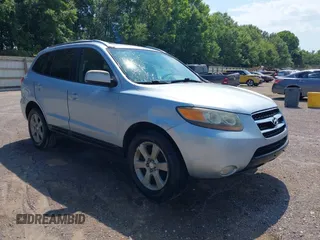 2007 Hyundai Santa Fe SE with VIN 5NMSH13E77H024627, listed as a IAAI auction lot 42684627 with 294,784 mi miles and . Bid and sale history available at DreamBid. Image 1.