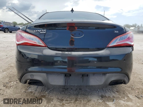 2013 Hyundai Genesis Coupe Track with VIN KMHHU6KJ2DU097275, listed as a Copart auction lot 53036495 with 259,808 mi miles and Clean title. Bid and sale history available at DreamBid. Image 6.