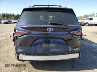 2024 Toyota Sienna LE z VIN 5TDBSKFC4RS136089, wystawiony jako Copart lot #52111725 z przebiegiem 9 412 mil mil oraz Szkoda całkowita • Salvage title. Historia ofert i sprzedaży dostępna na DreamBid. Obrazek 6.