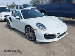 2016 Porsche 911 Turbo with VIN WP0AD2A97GS166077, listed as a IAAI auction lot 41568972 with 26,064 mi miles. Bid and sale history available at carsss.com. Image 1.