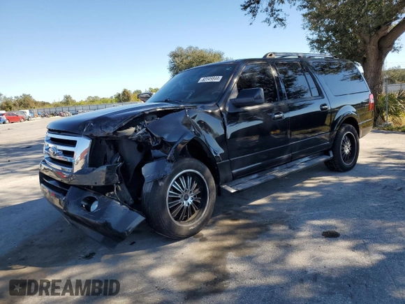 2012 Ford Expedition EL Limited with VIN 1FMJK1K5XCEF34302, listed as a Copart auction lot 82149844 with 0 mi miles and Salvage Title. Bid and sale history available at carsss.com. Image 1.