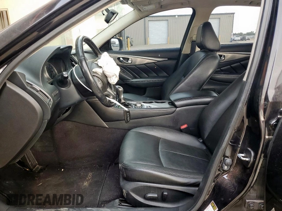 2015 Infiniti Q50 Premium with VIN JN1BV7AP6FM335248, listed as a Copart auction lot 61015275 with 117,227 mi miles and Clean title. Bid and sale history available at DreamBid. Image 7.