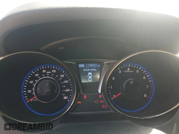2016 Hyundai Genesis Coupe 3.8L Base with VIN KMHHT6KJ1GU135408, listed as a Copart auction lot 54202545 with 119,697 mi miles and Clean title. Bid and sale history available at DreamBid. Image 9.