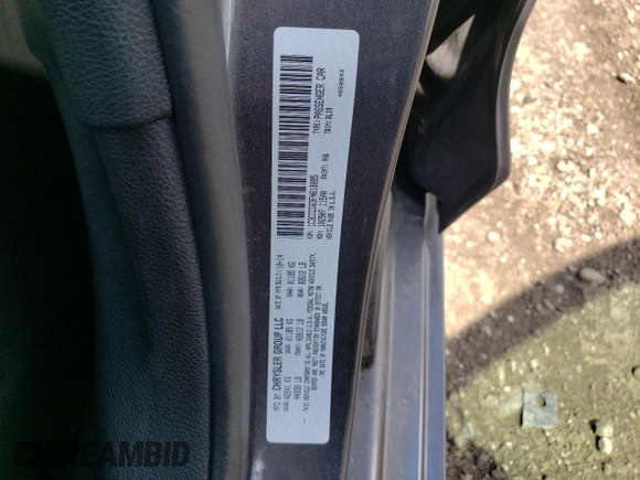 2015 Chrysler 200 S with VIN 1C3CCCDG3FN618085, listed as a Copart auction lot 53937485 with 126,686 mi miles and Salvage Title. Bid and sale history available at carsss.com. Image 12.
