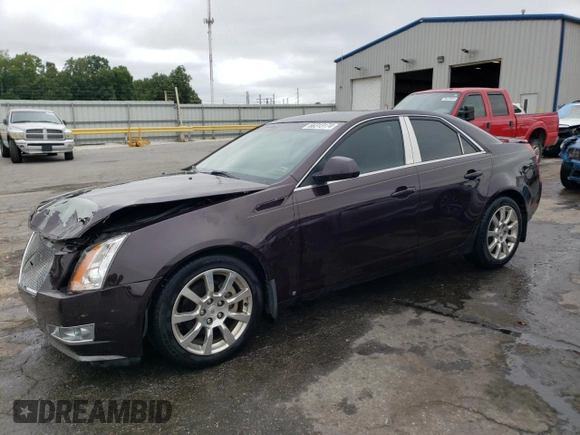 2009 Cadillac CTS RWD with VIN 1G6DV57V490111006, listed as a Copart auction lot 66313174 with 148,467 mi miles and Salvage Title. Bid and sale history available at DreamBid. Image 1.