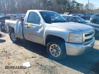 2011 Chevrolet Silverado 1500 Work Truck with VIN 1GCNCPEX0BZ343935, listed as a IAAI auction lot 41506240 with 290,568 mi miles and . Bid and sale history available at DreamBid. Image 1.