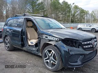 2019 Mercedes-Benz GLS 550 with VIN 4JGDF7DEXKB206377, listed as a IAAI auction lot 41263503 with 83,842 mi miles and . Bid and sale history available at DreamBid. Image 6.