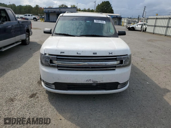 2017 Ford Flex SEL with VIN 2FMGK5C87HBA03846, listed as a Copart auction lot 78281354 with 141,874 mi miles and Salvage Title. Bid and sale history available at carsss.com. Image 5.