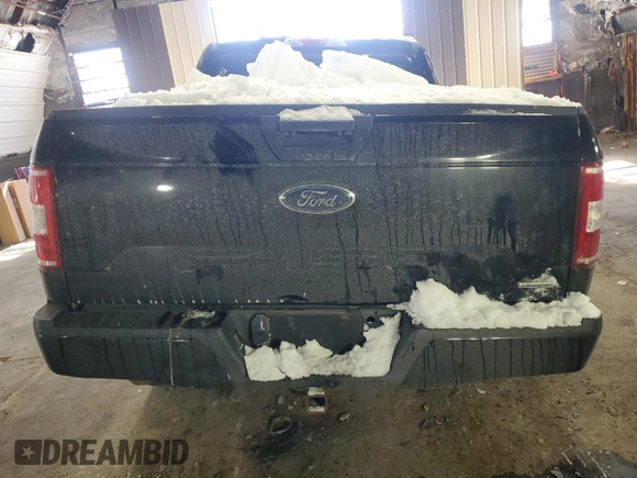 2019 Ford F-150 XL with VIN 1FTEW1E40KFC15335, listed as a Copart auction lot 47199965 with 0 mi miles and Salvage Title. Bid and sale history available at carsss.com. Image 6.