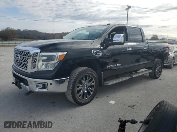 2016 Nissan Titan XD PRO-4X with VIN 1N6BA1F4XGN508153, listed as a Copart auction lot 83017424 with 152,709 mi miles and Clean Title. Bid and sale history available at carsss.com. Image 1.