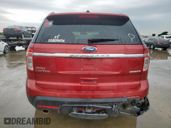 2015 Ford Explorer Limited with VIN 1FM5K7F8XFGA53709, listed as a Copart auction lot 55609715 with 188,467 mi miles and Salvage Title. Bid and sale history available at carsss.com. Image 6.