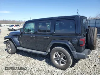 2021 Jeep Wrangler Unlimited Sahara z VIN 1C4HJXEN0MW521302, wystawiony jako Copart lot #49397615 z przebiegiem 24 539 mil mil oraz Szkoda całkowita • Salvage title. Historia ofert i sprzedaży dostępna na DreamBid. Obrazek 2.