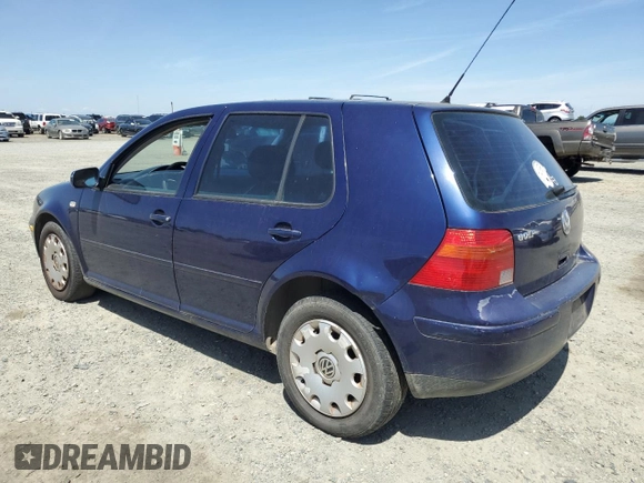 2003 Volkswagen Golf GL с VIN 9BWFK61J434062938, выставлен на аукционе Copart как лот 57289575 с пробегом 223 799 миль миль и Чистый • Clean title. История ставок и продаж доступна на DreamBid. Изображение 2.