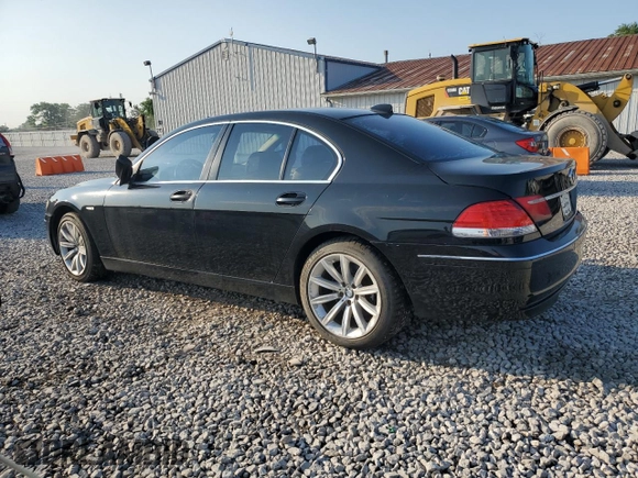 2008 BMW 7 Series 750i with VIN WBAHL83548DT14316, listed as a Copart auction lot 63606925 with 164,543 mi miles and Clean title. Bid and sale history available at DreamBid. Image 2.