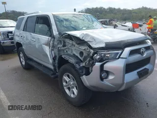 2017 Toyota 4Runner SR5 with VIN JTEBU5JR3H5433541, listed as a IAAI auction lot 42041837 with 121,927 mi miles and . Bid and sale history available at DreamBid. Image 6.