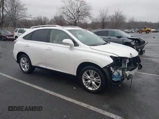 2011 Lexus RX with VIN JTJBC1BA9B2044837, listed as a IAAI auction lot 41465518 with 148,871 mi miles. Bid and sale history available at carsss.com. Image 1.