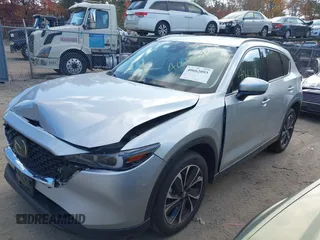 2023 Mazda CX-5 2.5 S Premium Package with VIN JM3KFBDM6P0158294, listed as a IAAI auction lot 40662093 with 15,841 mi miles. Bid and sale history available at carsss.com. Image 17.