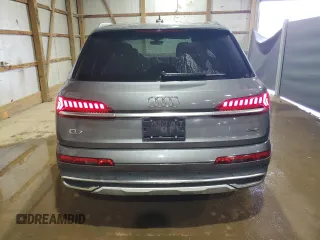 2024 Audi Q7 Premium Plus with VIN WA1LCBF71RD006474, listed as a Copart auction lot 62633915 with 33,316 mi miles and Clean title. Bid and sale history available at DreamBid. Image 6.
