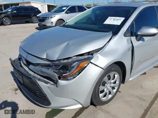 2023 Toyota Corolla LE with VIN 5YFB4MDE5PP077487, listed as a IAAI auction lot 41787681 with 19,831 mi miles. Bid and sale history available at carsss.com. Image 6.