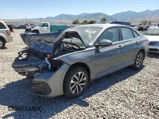 2023 Volkswagen Jetta S with VIN 3VW4M7BU0PM024723, listed as a Copart auction lot 61958364 with Not provided miles and Salvage title. Bid and sale history available at DreamBid. Image 1.
