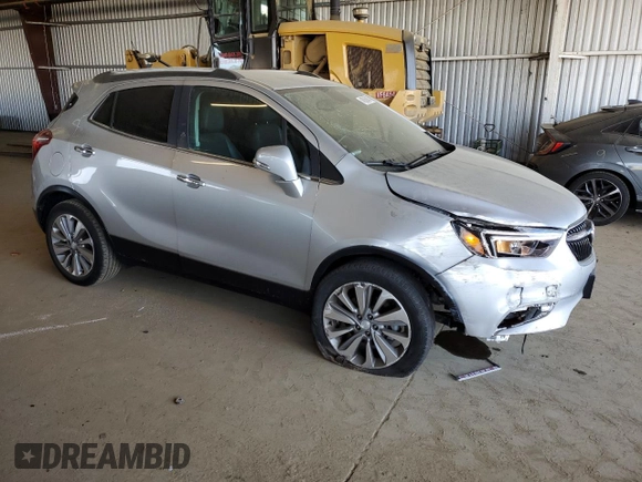 2018 Buick Encore Preferred with VIN KL4CJASB7JB656579, listed as a Copart auction lot 48068845 with 27,790 mi miles and Salvage Title. Bid and sale history available at carsss.com. Image 4.