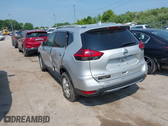 2017 Nissan Rogue SL with VIN 5N1AT2MV3HC895860, listed as a IAAI auction lot 42393880 with 109,173 mi miles and . Bid and sale history available at DreamBid. Image 3.