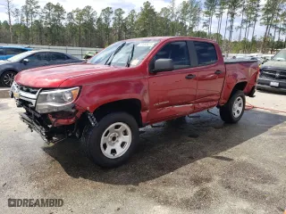 2021 Chevrolet Colorado 2WD Work Truck with VIN 1GCGSBEN8M1214842, listed as a Copart auction lot 49068625 with 70,811 mi miles and Salvage Title. Bid and sale history available at carsss.com. Image 1.