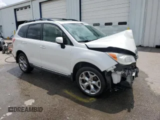 2015 Subaru Forester Touring with VIN JF2SJAWC2FH546713, listed as a Copart auction lot 55292015 with 205,355 mi miles and Salvage title. Bid and sale history available at DreamBid. Image 4.
