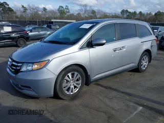 2017 Honda Odyssey EX-L with VIN 5FNRL5H64HB017661, listed as a IAAI auction lot 41719447 with 99,895 mi miles and . Bid and sale history available at DreamBid. Image 17.