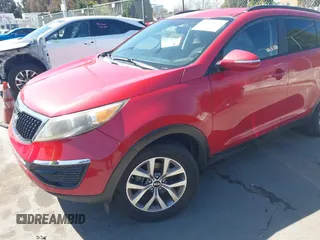 2014 Kia Sportage LX with VIN KNDPB3AC0E7607615, listed as a IAAI auction lot 41839123 with 93,946 mi miles. Bid and sale history available at carsss.com. Image 6.