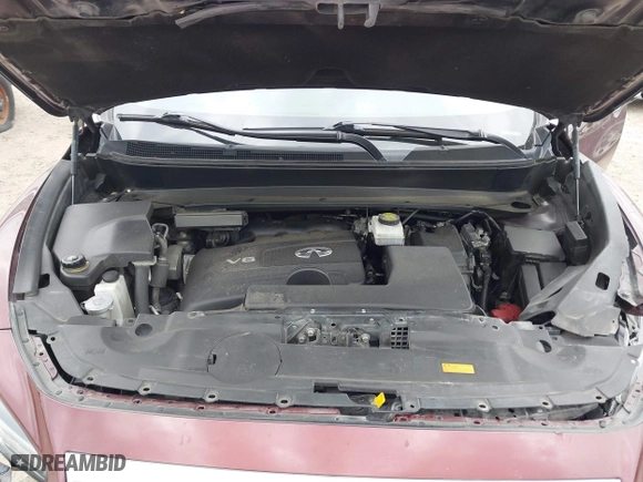 2019 Infiniti QX60 PURE with VIN 5N1DL0MM7KC558351, listed as a IAAI auction lot 41685778 with 100,949 mi miles. Bid and sale history available at carsss.com. Image 10.