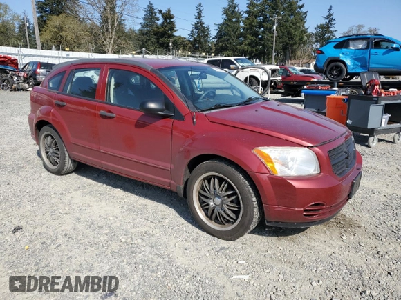 2008 Dodge Caliber SE with VIN 1B3HB28B08D582511, listed as a Copart auction lot 54569645 with 193,750 mi miles and Salvage Title. Bid and sale history available at DreamBid. Image 4.