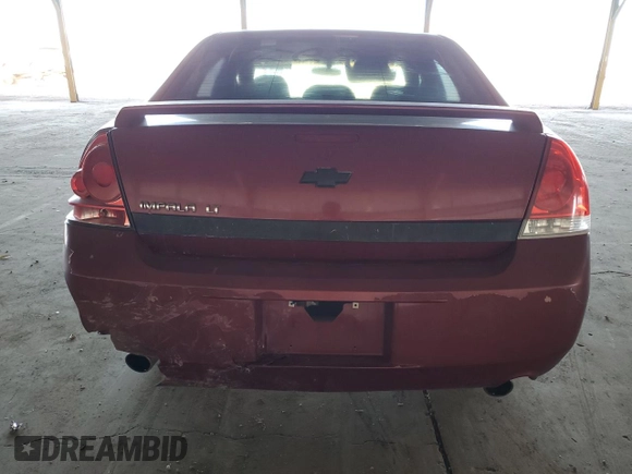 2006 Chevrolet Impala LT 3.9L with VIN 2G1WC581969137795, listed as a Copart auction lot 53663575 with 228,164 mi miles and Salvage Title. Bid and sale history available at DreamBid. Image 6.