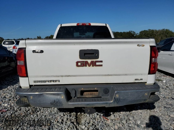 2014 GMC Sierra 1500 SLE with VIN 1GTR1UEC2EZ209788, listed as a Copart auction lot 79652674 with 312,498 mi miles and Salvage Title. Bid and sale history available at carsss.com. Image 6.