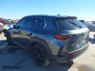 2025 Mazda CX-50 2.5 S Premium Package with VIN 7MMVABDMXSN309279, listed as a IAAI auction lot 41221196 with 1 mi miles. Bid and sale history available at carsss.com. Image 3.