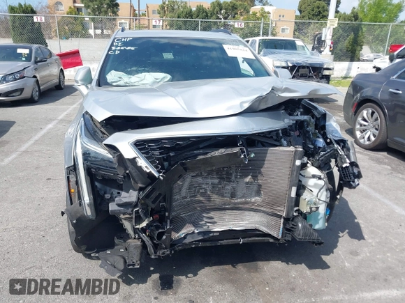 2020 Cadillac XT4 FWD Sport with VIN 1GYFZER46LF122716, listed as a IAAI auction lot 41905824 with 51,986 mi miles and . Bid and sale history available at carsss.com. Image 12.