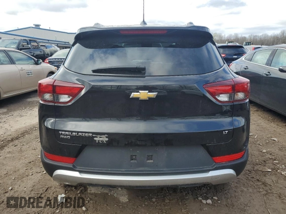 2022 Chevrolet TrailBlazer LT with VIN KL79MRSL5NB093730, listed as a Copart auction lot 52337644 with 22,458 mi miles and . Bid and sale history available at DreamBid. Image 6.