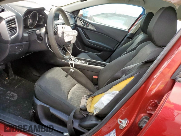 2018 Mazda 3 Sport with VIN 3MZBN1K73JM202577, listed as a Copart auction lot 52208665 with 134,207 mi miles and Salvage Title. Bid and sale history available at DreamBid. Image 7.