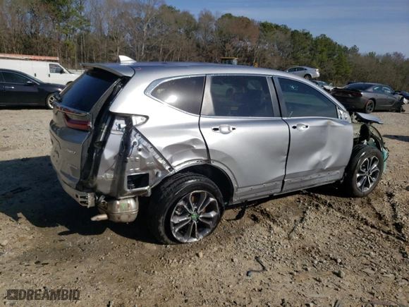 2020 Honda CR-V Hybrid EX-L with VIN 7FART6H8XLE017703, listed as a Copart auction lot 47798925 with NaN miles and Salvage Title. Bid and sale history available at carsss.com. Image 3.
