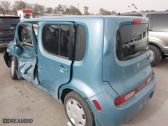 2009 Nissan Cube 1.8 SL with VIN JN8AZ28R19T128028, listed as a IAAI auction lot 41723165 with 108,241 mi miles. Bid and sale history available at carsss.com. Image 3.