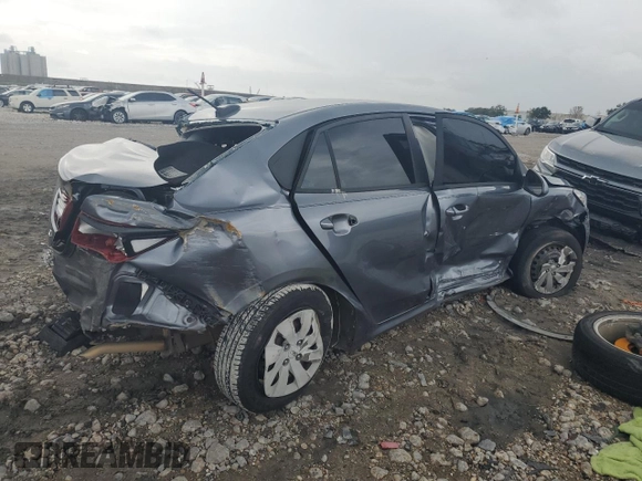 2019 Kia Rio S with VIN 3KPA24AB3KE171390, listed as a Copart auction lot 86492264 with 0 mi miles and Salvage Title. Bid and sale history available at carsss.com. Image 3.