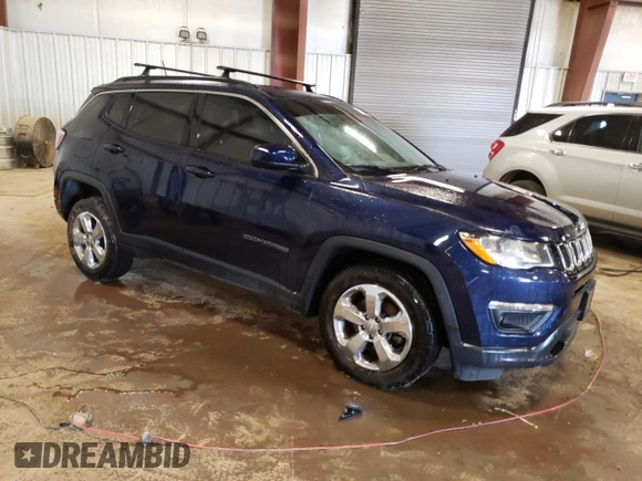 2018 Jeep Compass Altitude with VIN 3C4NJDBB8JT162164, listed as a Copart auction lot 53934845 with 104,770 mi miles and Clean title. Bid and sale history available at DreamBid. Image 4.