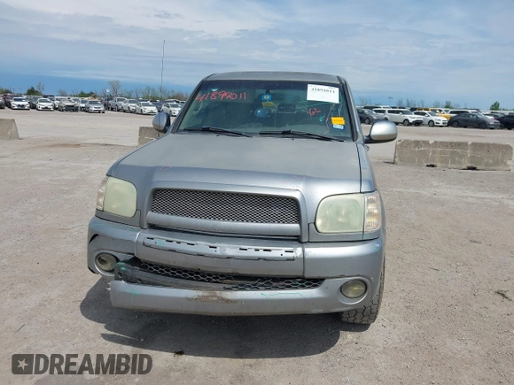 2006 Toyota Tundra SR5 with VIN 5TBET34176S529347, listed as a IAAI auction lot 41894011 with 203,864 mi miles and . Bid and sale history available at DreamBid. Image 6.